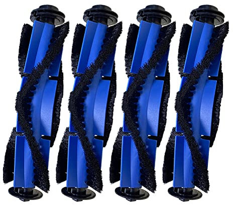 BBT BAMBOOST Ersatzwalzenbürste für Eufy G20,G30,15C,G35+,G40+,G40 Hybrid+, Eufy 11S, Eufy 11S MAX,Eufy RoboVac 25C,G30 Hybrid, G10 Hybrid,G20 Hybrid,30C,30,30C MAX,15 C MAX, 35. C (Packung 4)