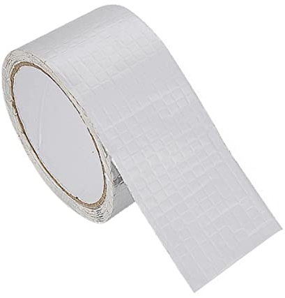 A2ZWORLD Butyl-Dichtungsband, wasserdicht, 250 cm lang, erhältlich in den Breiten 50 mm, 75 mm und 100 mm, zur Reparatur von Wasserrohren, Dach, Sonnenschutz, Boden, Küche, Dachrinnen (50 mm x 250 cm)