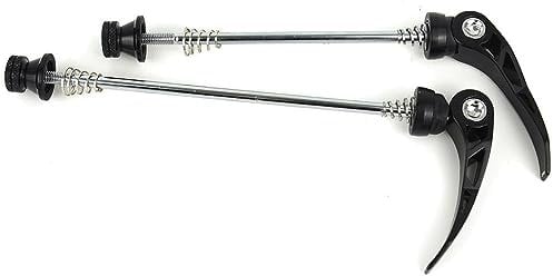 Quick Release Skewers,Bike Quick Release Alloy Skewer Front 100mm Rear 130mm Wheelset Hub For Mountain Bike MTB Or Road Bicycle Wheel Quick Release