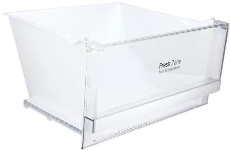 ensipart Gemüsechublade unten kompatibel mit LG AJP74894508 Gemüsebehälter für SideBySide Kühlschrank