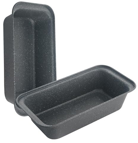 Spmarkt 2-Pack Bread Pan, 10inch Non-Stick Bread Loaf Pan, Bread Pans for Homemade Bread, Loaf Pans for Baking Bread 9x5