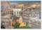 Old Town of Corfu (korkyra) City, Corfu (kérkyra) Island, Ionisches Meer, Nordwesten Griechenland, nahe der Grenze mit Albanien Design 1, Kühlschrankmagnet