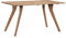 HETFTJN Garden Table Beistelltisch Outdoor Gaming Tisch Balkontisch - Esstisch 140 x 80 x 76 cm Massivholz Akazie für Campingplatz Küche Konferenzraum Büro