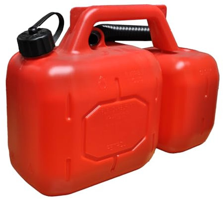 Combi Can Fuel Oil RocwooD Economical Spout 5L & 2 Litre Capacity