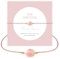 happymaker - Rosa Opal Armband Damen, Edelstein Armband mit 18k vergoldete Perlen, Kraft Armband mit Geschenkverpackung, Opal Schmuck für Frauen, handgemacht in Deutschland