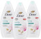 Dove Calming Shower Gel 250ml – Pack of 3 | Pistachio & Magnolia Scent | 0% Sulfate SLES | Nourishing Body Wash with Skin Conditioner Blend
