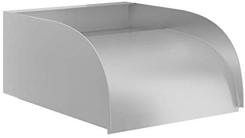 Gecheer Edelstahl Wasserfall Wasserspiel Bachlauf Garten 30x34x14 cm Edelstahl 304