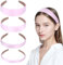 4 cerchietti per capelli da donna,rosa fai da te, 1,5, 2, 3, 4 cm, per donne e ragazze