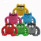 Farbenmonster Plushie, Bunte Monster Plüschtier für eine fröhliche und unbeschwerte Stimmung, Halloween oder Birthday Decorations Monster Kuscheltier Geschenke für Jungen oder Mädchen. (6PCS)