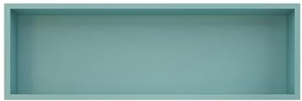 Niche de douche étanche avec éclairage LED, organiseur mural encastré pour montage horizontal/vertical, étagère de rangement en acier, pas besoin de carrelage, options 60 x 30 x 12,5 cm et 9