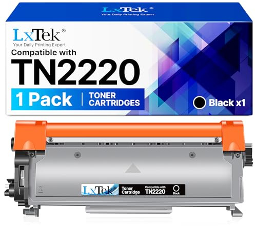 TN2220 TN-2220 Kompatibel für TN 2220 Brother Toner Original, 1Schwarz | TN2220 Kompatibel für für Brother MFC 7360N Toner HL 2130 DCP-7055 FAX 2840 HL-2250DN MFC-7460DN MFC-7860DW FAX-2940 HL-2240