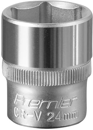 Sealey S1224 Walldrive Socket 24Mm 1/2Sq Drive