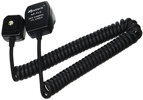 Aputure Pro-Grade E-TTL/E-TTL II Off-Camera Hot-Shoe Flash Sync Cable for Canon EOS EF/EF-s Cameras
