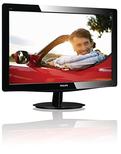 Philips 236V3LSB 58,4 cm (23 Zoll) Widescreen TFT-Monitor (LED, HDMI, DVI, VGA, 5ms Reaktionszeit) schwarz