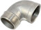 2Female x 2Male street Elbow Threaded Pipe Fitting Stainless Steel 304 BSPT Edelstahl Rohr Rohrverbinder
