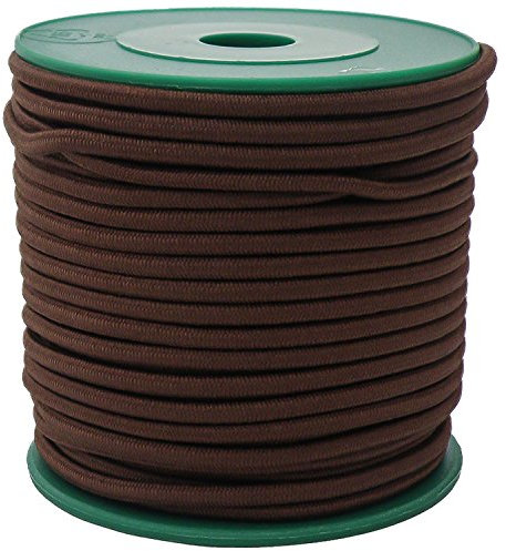 25m Gummikordel 3mm, Gummischnur Gummiband Bekleidungsgummi, Farbwahl