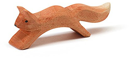 Ostheimer 16603 Eichhörnchen springend aus Holz Höhe 3cm