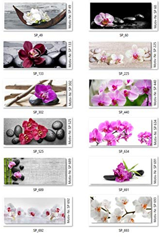 TMdesign Küchenrückwand - Orchidee - Spritzschutz AcrylGlas 60x50cm