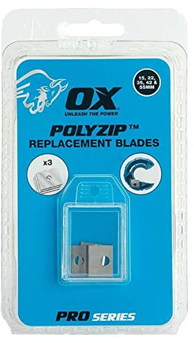 OX Pro POLYZIP Spare A Blades (3 Pack)