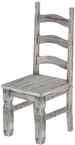 Holzstuhl Mexiko Shabby Eiche - Esszimmerstuhl Klassik Pinie Massivholz Echtholz - Variante & Farbe wählbar - Stuhl Holz Wohnzimmerstuhl Lehnenstuhl Lehne Küchenstuhl Brasilmöbel