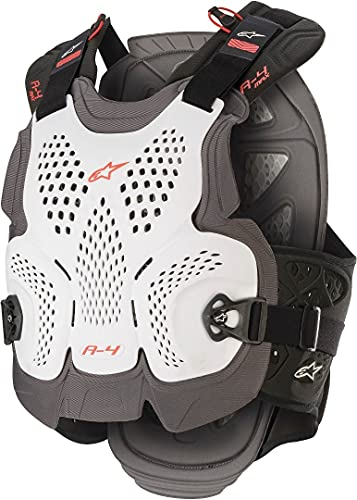 Alpinestars Brustpanzer A-4 Max Weiß Gr. M/L
