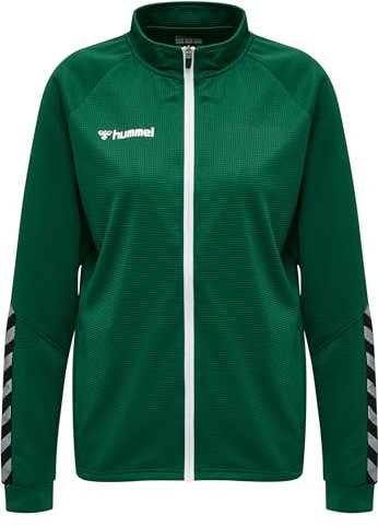 hummel Damen Jacke Hmlauthentic Women Poly Zip Jacket, Evergreen, 2XL, 205368-6140-2XL