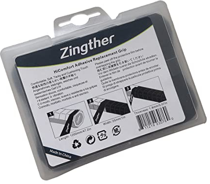 Zingther Tennisschläger-Griffband-Ersatz, 4er-Pack