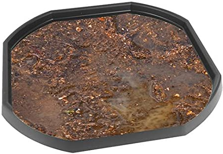 Mud Effect Vinyl Tuff Tray Insert - 60 x 60 cm - Ideal for Mini Tuff Spot Tuff Tray - Tuff Tray NOT Included