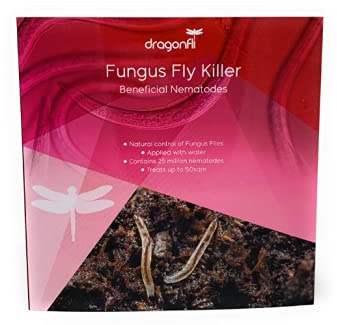 Dragonfli Sciarid/Fungus Fly Killer Nematodes 20 Square Metre Pack