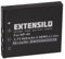 EXTENSILO 1x Akku kompatibel mit Sanyo Xacti VPC-E760, VPC-E860, VPE-E1075, VPC-E1090 Kamera (800mAh, 3,7V, Li-Ion)