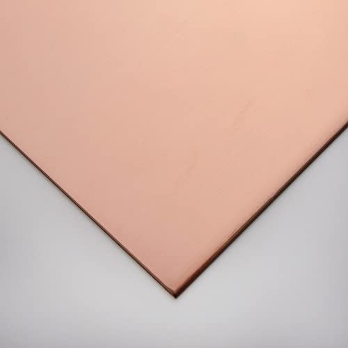 Jackson's : Polished Copper Etching Plate : 0.9mm Thick : 250x300mm