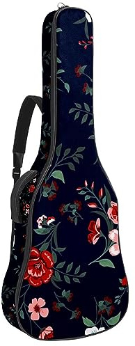 Eslifey Akustikgitarre Tasche Bunte Lila Tie Dye Verstellbarer Schultergurt Gitarrentasche Gigbag 40 41 42 Zoll, Farbe 6, 42.9x16.9x4.7 in