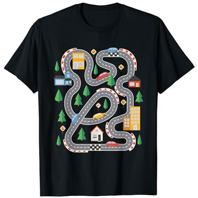 Auto KFZ PKW Automatte Spielmatte Spielteppich T-Shirt