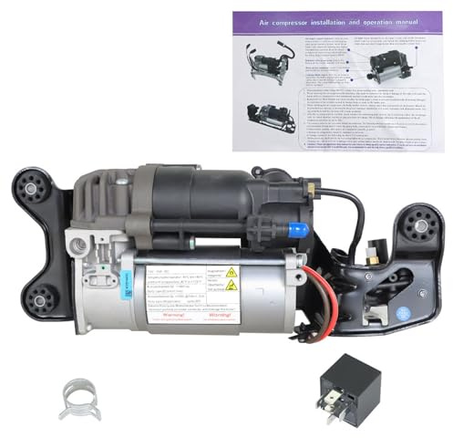 Apriciter Air Suspension Compressor Pump 37206875177 Replacement for F15 X5