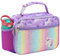Bagseri Lunch Bag for Girls - Kids Lunch Box for Girls Reusable Leak-Proof and Insulated Kids Lunch Bag Toddler Lunch Box for Daycare and School, Glitter Purple Unicorn (Water Bottle Not Included)
