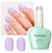 Firedeep 16ml Smalto Per Unghie Gel Viola, Colore Viola Pastello, Smalto Uv Led Per Unghie Primavera Estate Manicure Salone Fai Da Te A Casa 1pcs