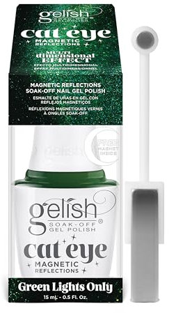 Gelish Magnetic Reflections Cat Eye Gel Polish - Green Lights Only 15ml (1110551)