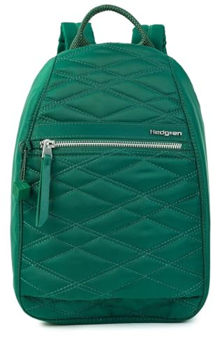 Hedgren Inner City Vogue Backpack Small RFID S New Quilt Varsity Green