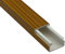 2 Stück 1m Kabelkanal Holz Optik Birne - zum Schrauben/Anschrauben - 25x16mm Kabelkanal HERRY24