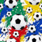 CHDITB colorful Football Wall Sticker FOR kids