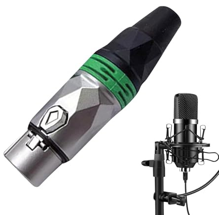 Adattatore jack audio, cavo adattatore femmina | audio con nucleo in rame Cannon placcato oro Connettore microfono per strumenti musicali e microfono