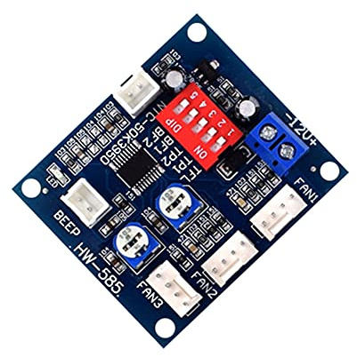 Governor Modul Board HW-585 3-K DC 12V PWM Geschwindigkeitstemperaturregler 4 Draht Computer Lüfter Thermostat für PC Computer