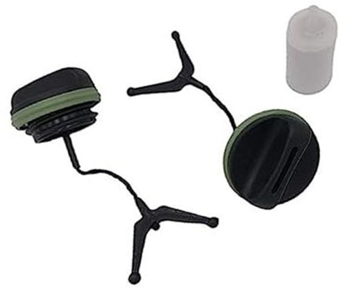 Vuzmode Chain Saw Oil Fuel Cap Fuel Filter Kit, for Husqvarna, 440 445 450 455 Chainsaw Spare Parts Vehicle fuel filler cap