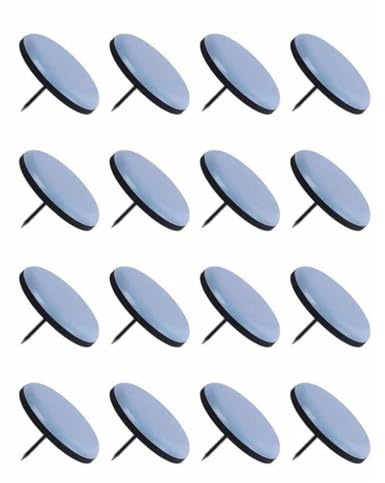 AMSLSIU 20x Durable And Stylish Furniture Sliders For Any Easy Replacement Moving Anti-abrasion Furniture Nail, 19MM