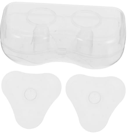 WOFASHPURET Silikon-brustschutz Transparent Weicher Stillschutz Für Stillende Mit Praktischem Aufbewahrungs-etui Leicht Anzulegen Und Diskret Für Schmerzfreie Ernährung Von Neugeborenen
