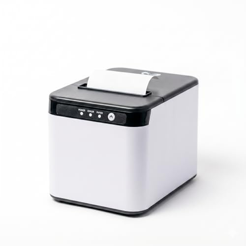 Eris 200 Impresora de Tickets 80 mm para TPV, Bares, Restaurantes y Comercios | USB + Ethernet | Compatible con Windows, Hiopos, Glop y Software TPV | Corte Automático | Soporte Técnico en España