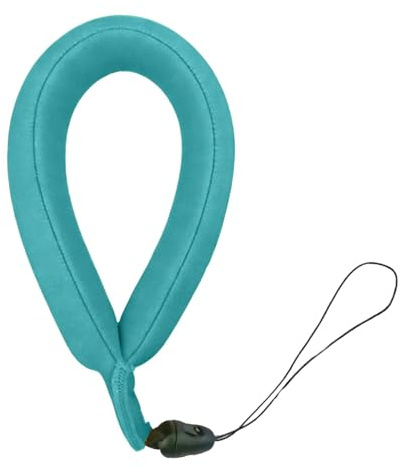 CAQYPVH Dragonne Flottante Universelle pour Appareil Photo, Bracelet étanche, Fonction Téléphone, Matériau Perle, Idéale pour Les (Paire), Bleu