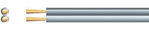 Mercury | High Quality Oxygen Free Speaker Cable | 2 x 42 Strand | White Sheath | 100m Drum