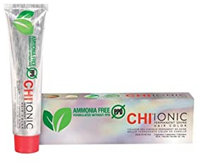 CHI Ionic Color Permanent Shine Hair Color Haarfarbe 6G 85Gr