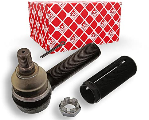 febi bilstein 44522 Spurstangenendstück mit Gewindehülse, Kronenmutter und Splint, 1 Stück